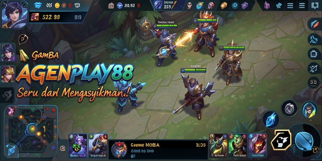 Tampilan gameplay AGENPLAY88 yang dinamis dan menarik.