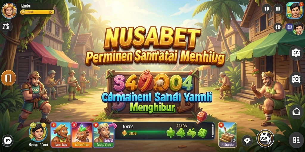 Tampilan gameplay seru dan menghibur di NUSABET.