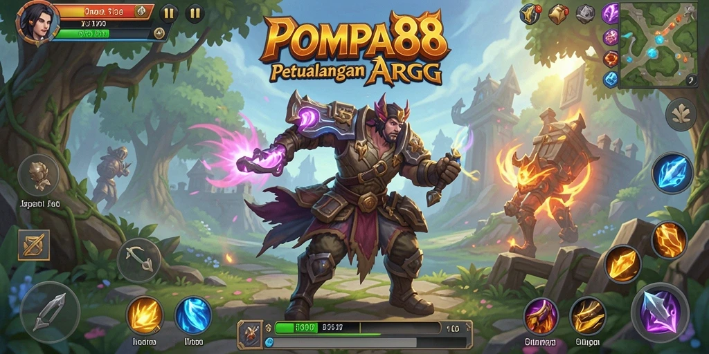 Tangkapan layar <strong>POMPA88</strong> menampilkan aksi seru dalam dunia ARPG yang memukau.