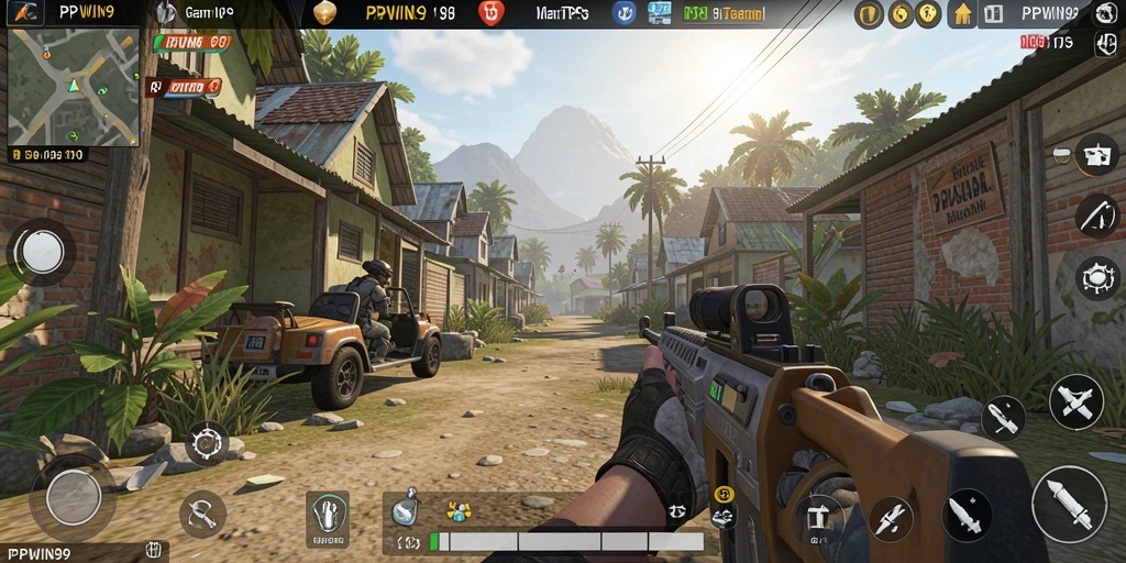 Tampilan gameplay seru dan menegangkan dari PPWIN99.