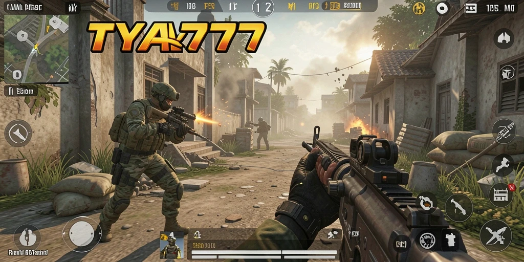 Gameplay intens di <strong>TYA777</strong> dengan pertempuran seru dan grafis memukau.